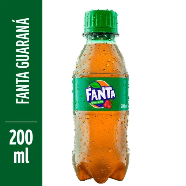 Refrigerante Fanta Guaraná Pet - 200ml