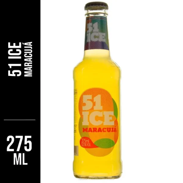 Cachaça 51 Ice Maracujá GRF - 275ml