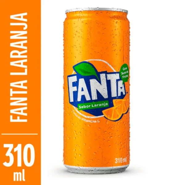 Refrigerante Fanta Laranja Lata - 310ml