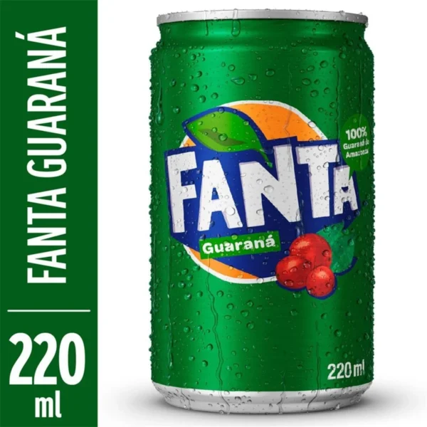 Refrigerante Fanta Guaraná Lata - 220ml