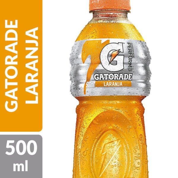 Gatorade Laranja Pet - 500ml