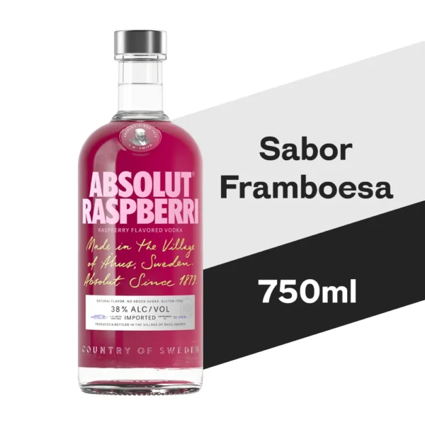 Vodka Absolut Raspberri - 750ml