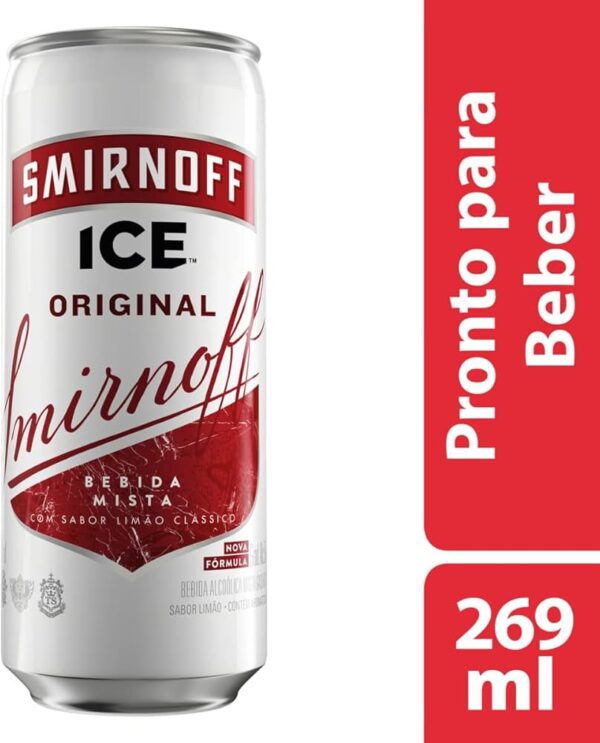 Vodka Smirnoff Ice Lata - 269ml