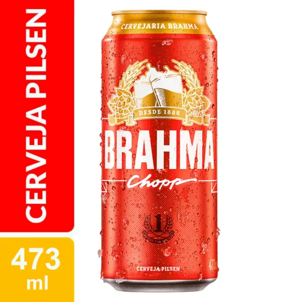 Cerveja Brahma Chopp Lata - 473ml