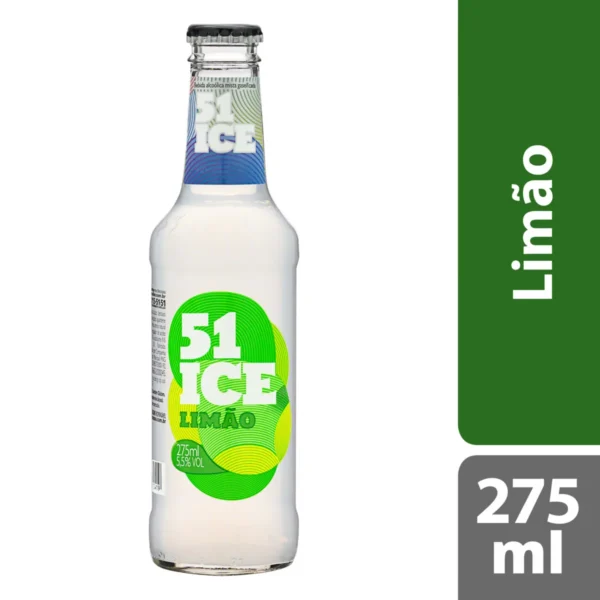 Cachaça 51 Ice Limão GRF - 275ml