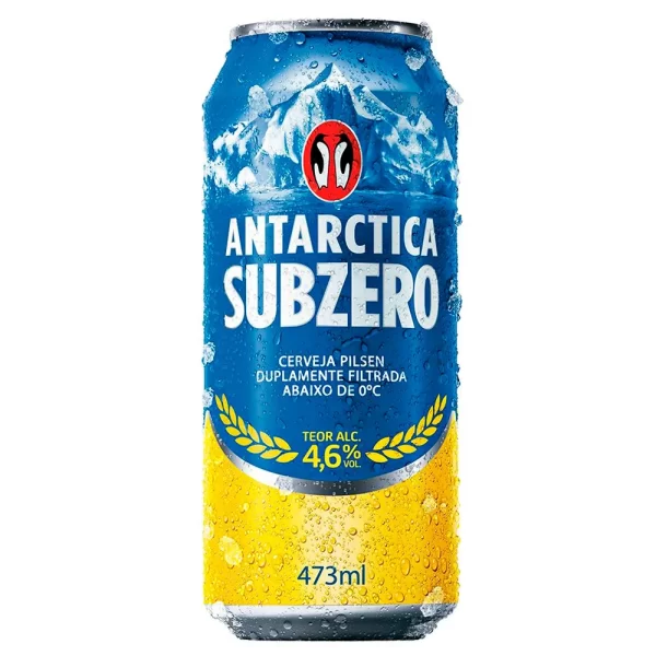 Cerveja Antarctica Subzero Lata - 473ml