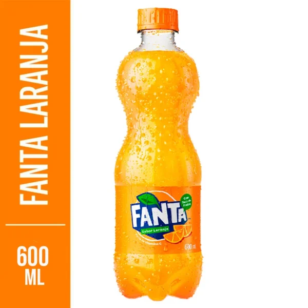 Refrigerante Fanta Laranja Pet - 600ml