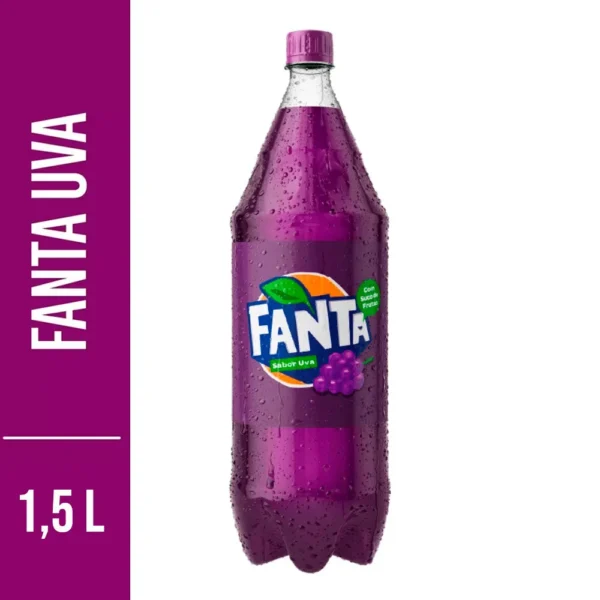 Refrigerante Fanta Uva Pet - 1,5L