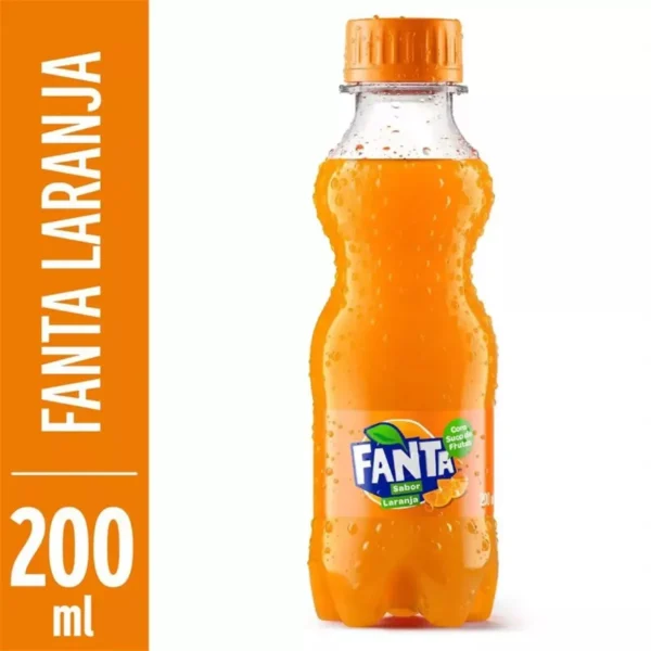 Refrigerante Fanta Laranja Pet - 200ml