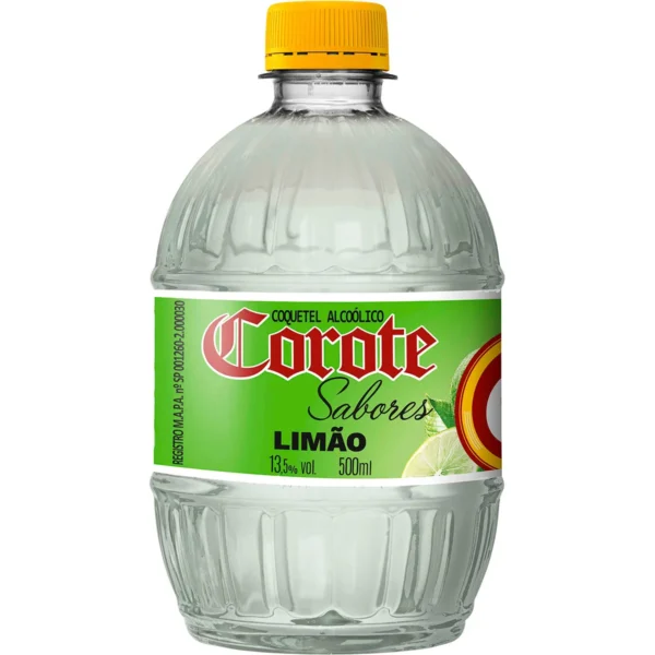 Cachaça Corote Limão Pet - 500ml