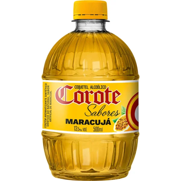 Cachaça Corote Pêssego Pet - 500ml