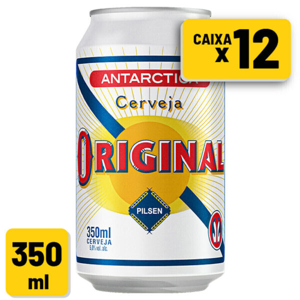 Cerveja Antarctica Original Lata - 350ml