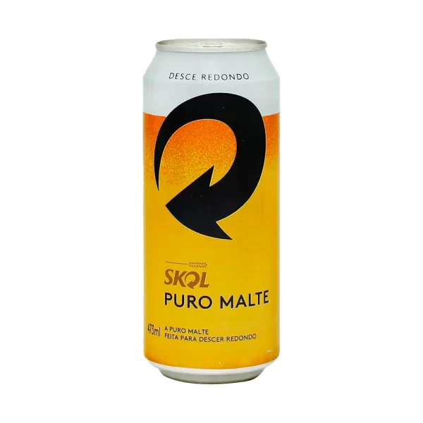 Cerveja Skol Puro Malte Lata - 473ml