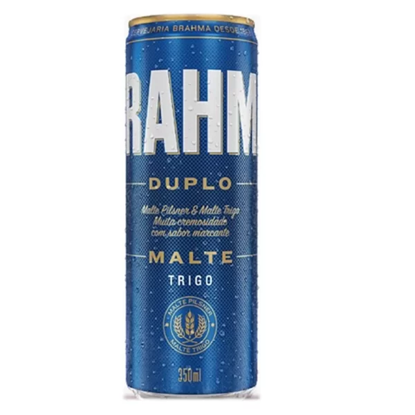 Cerveja Brahma Duplo Malte Trigo Lata - 350ml