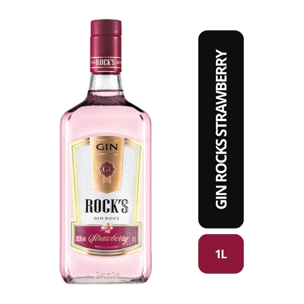 Gin Rocks Strawberry GRF - 1L