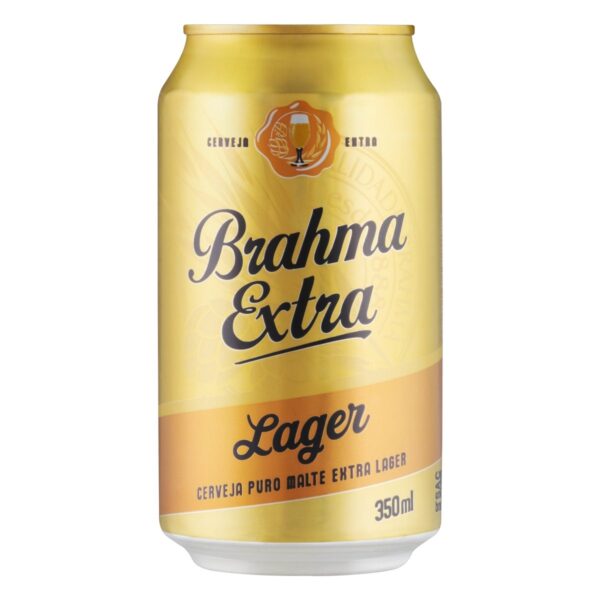 Cerveja Brahma Extra Lager Lata - 350ml