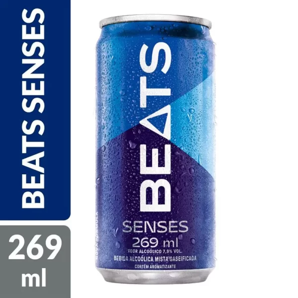 Cerveja Skol Beats Senses Lata - 269ml