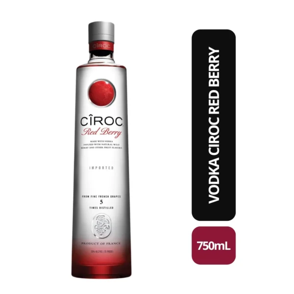 Vodka Ciroc Red Berry GRF - 750ml